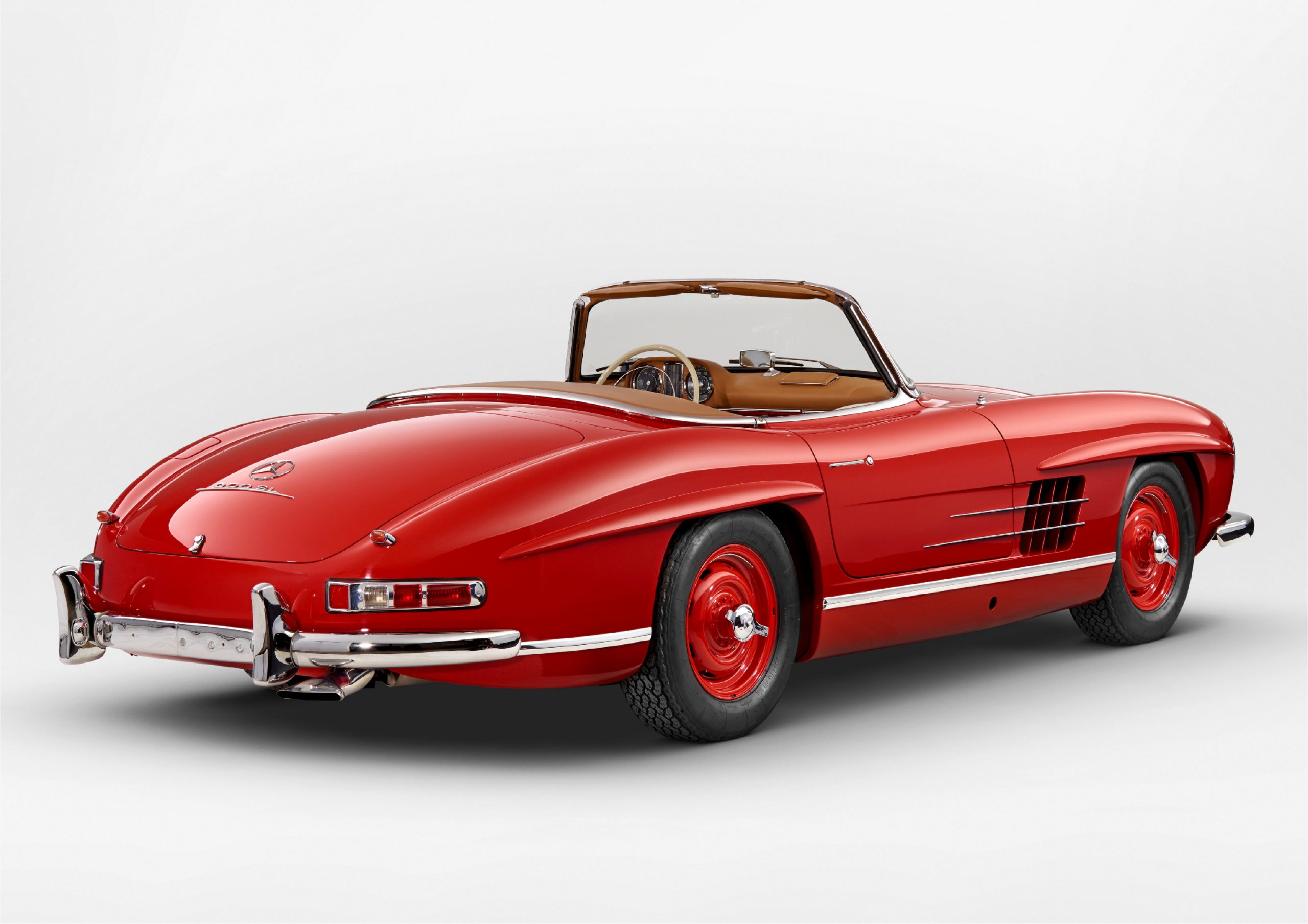 Mercedes-Benz 300 SL Roadster of Kolaha Collection Vintage Cars